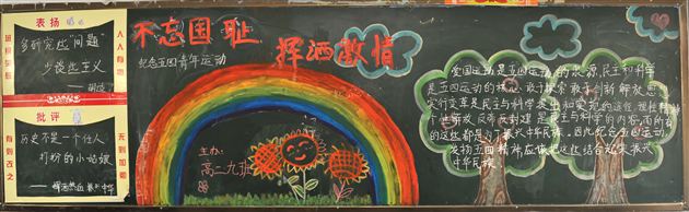 5月黑板报