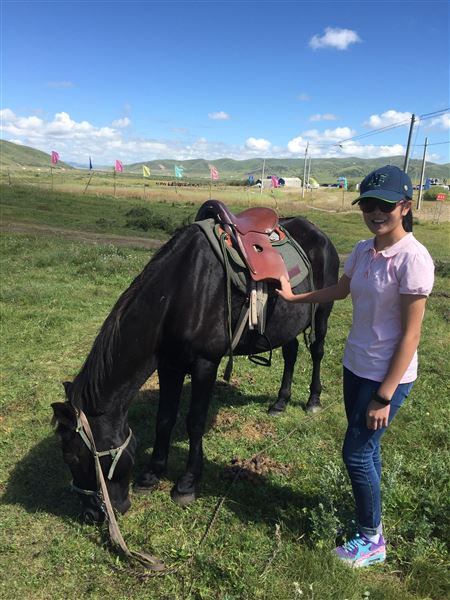 初2016级5班国旗下讲话学生风采