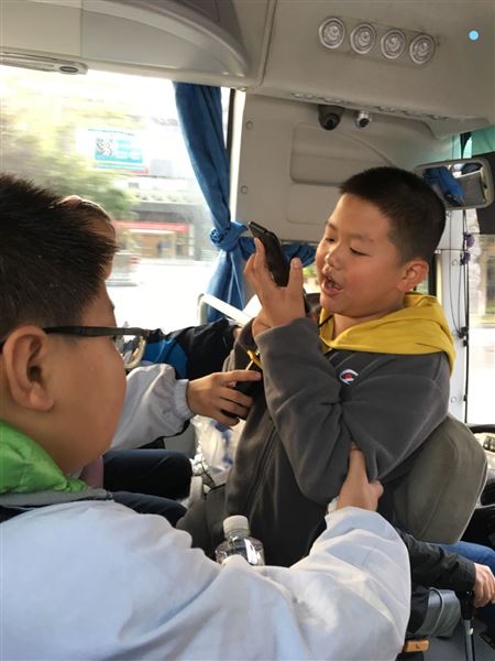 初2017级15班国旗下讲话学生风采