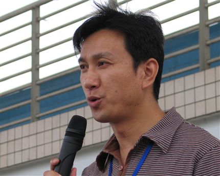 入团宣誓仪式上的领导讲话——党办负责人付全中老师