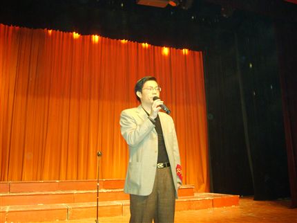 朱主任讲话——入团宣誓仪式(一)