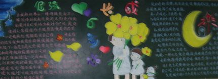 棠外4月份主题黑板报（一）