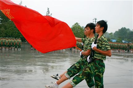 高2012级军训（二）