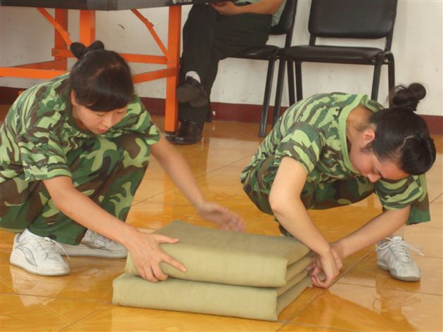 学军旅宝典 悟人生真谛——棠外仁智幼稚园军训小记