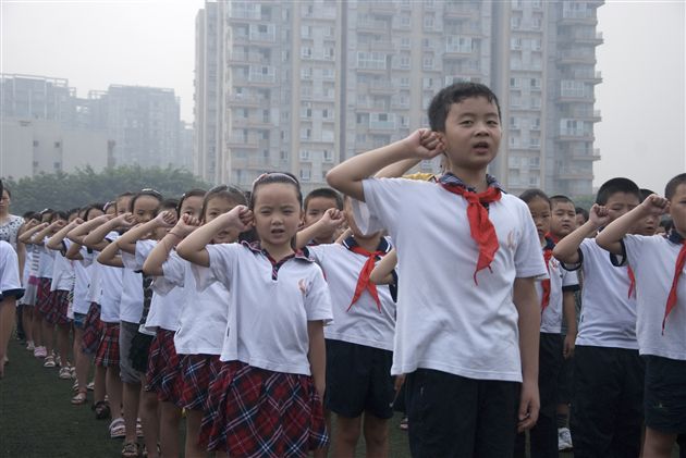 做“明礼行孝”附小人  争当“十星”好少年——棠外附小隆重举行2011—2012学年度上期开学典礼