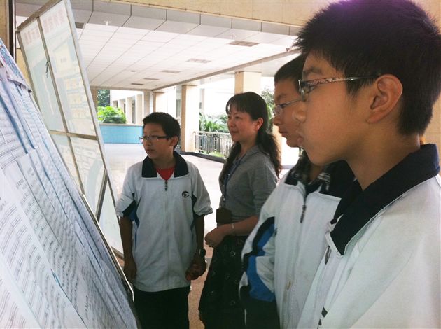 规范英语书写，展示自我风采----记棠外初2014届英语书法比赛