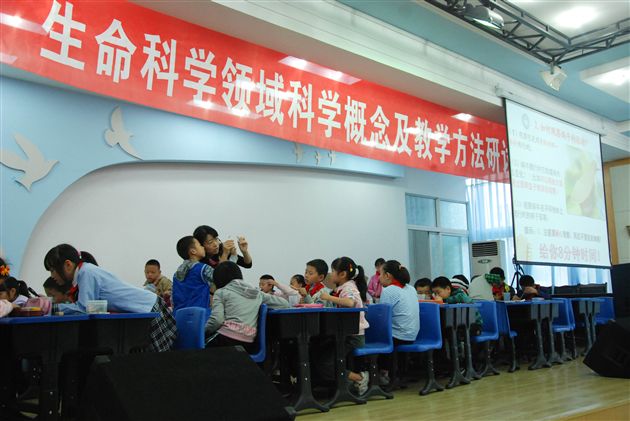 棠外附小吕翠萍老师献课双流县小学科学教学研讨活动