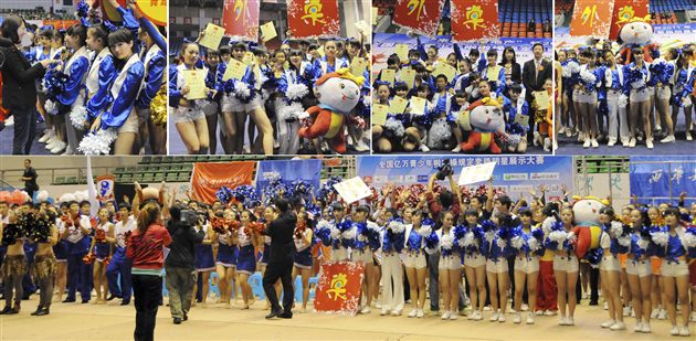棠外啦啦操班在“2011年全国亿万青少年啦啦操明星展示大赛”中荣获两项冠军