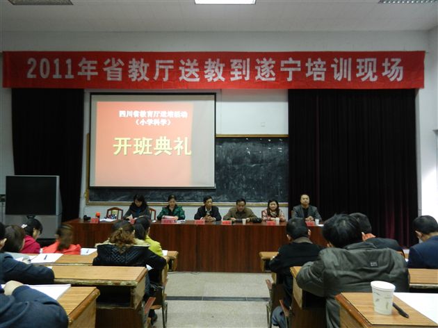 棠外附小教师参加省教育厅遂宁市送教活动