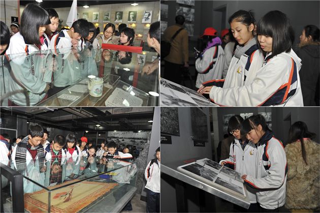 棠中外语学校纪念一二•九红色建川行