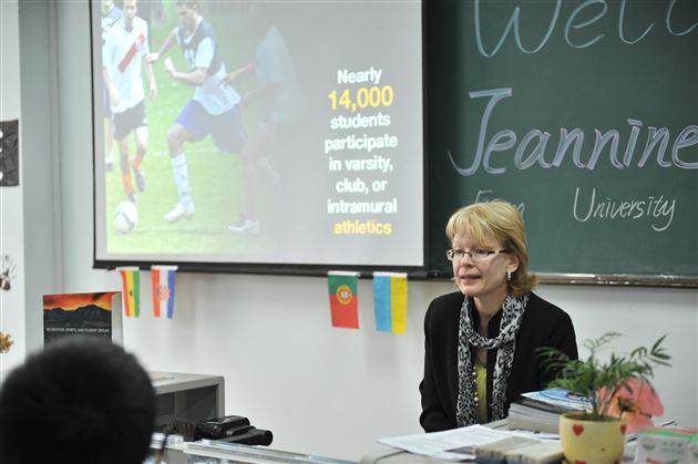 棠外NCC国际班举行美国科罗拉多大学咨询讲座