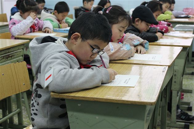 棠外附小举行数学口算、速算比赛