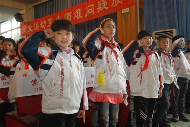 棠外附小家长义工课堂开课了