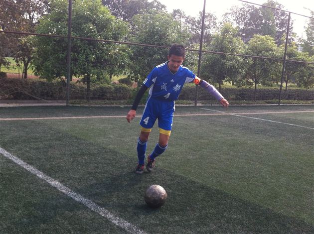 棠外男足队赖奇睿入选中国校园足球希望之星将赴德国培训