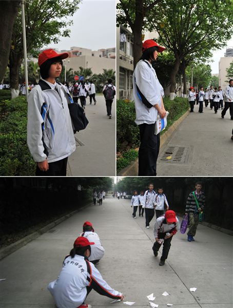 小红帽，大作为——记棠外 “团员青年服务”活动