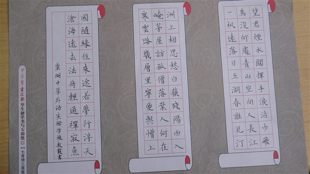 棠外飞鹰艺术团书法协会“五一”书法展示赠送活动获好评