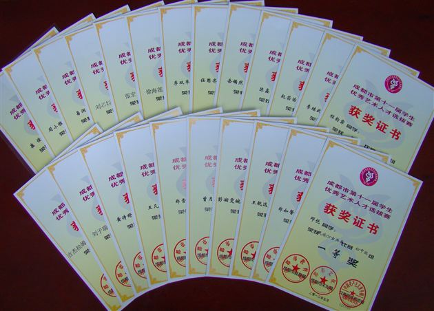 棠外飞鹰艺术团参加成都市第十一届学生艺术大赛喜获佳绩