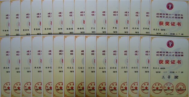 棠外飞鹰艺术团参加成都市第十一届学生艺术大赛喜获佳绩