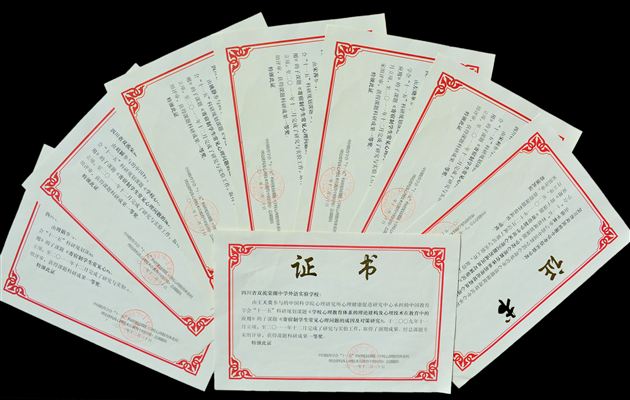 棠中外语学校心理科研课题荣获中国教育学会课题科研成果一等奖