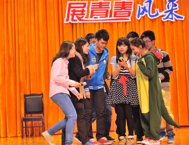 扬文明风尚 展青春风采——记棠外高2012级文明礼仪大赛