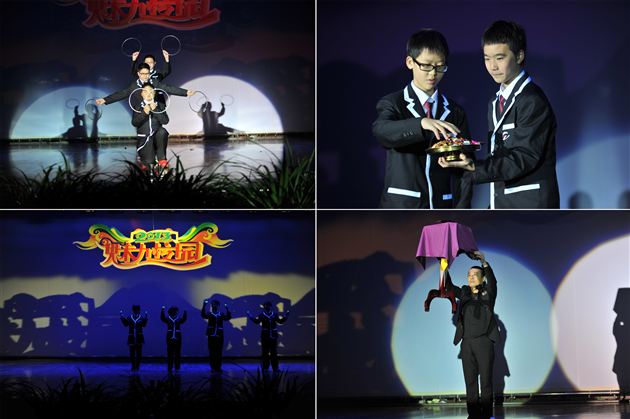 校园舞台青春联动 魅力棠外风采尽现——记棠中外语学校2013年新年文艺联欢晚会