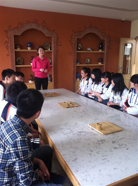 棠中外语学校国际班高2013级综合实践课——陶艺学习