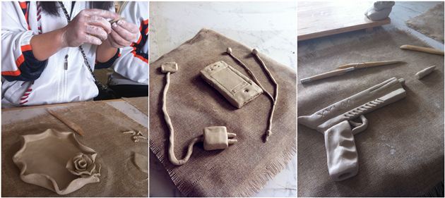 棠中外语学校国际班高2013级综合实践课——陶艺学习