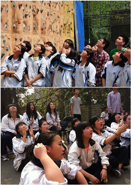 挑战极限 战胜自我——棠中外语学校PGA国际班每月社会实践之攀岩