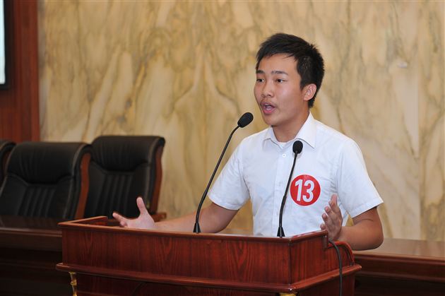 畅谈学海路 共铸中国梦——记棠中外语学校高2012级“中国梦 我的梦”演讲比赛