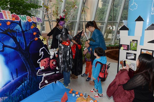 棠外实验幼稚园开展万圣节主题活动