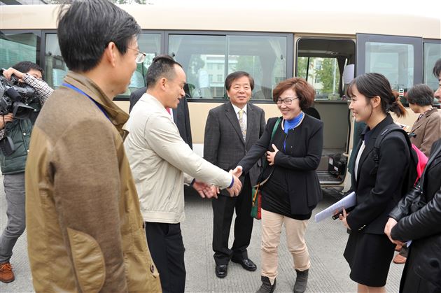 韩国光州广域南区市政府造访棠外