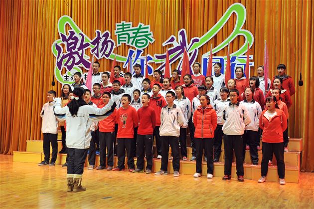 棠外初2012级举行纪念12·9歌咏比赛