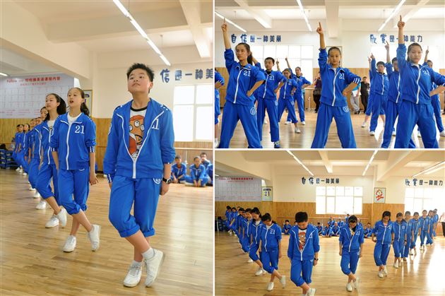 棠外教师鲁敏献课国培计划（达州市）中小学体育骨干教师培训班