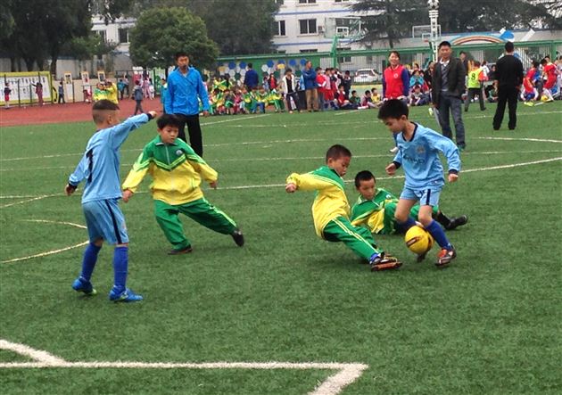 棠外附小勇夺2014年双流县第四届中小学生足球比赛乙组、丙组冠军