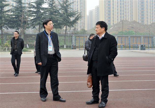 绵阳盐亭中学到棠外参观交流