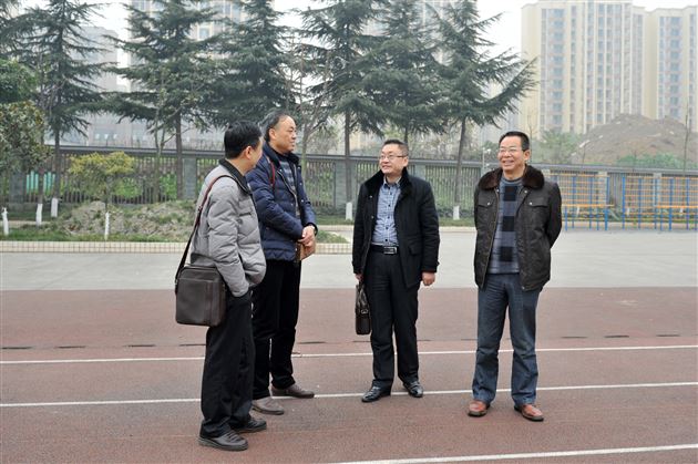 绵阳盐亭中学到棠外参观交流