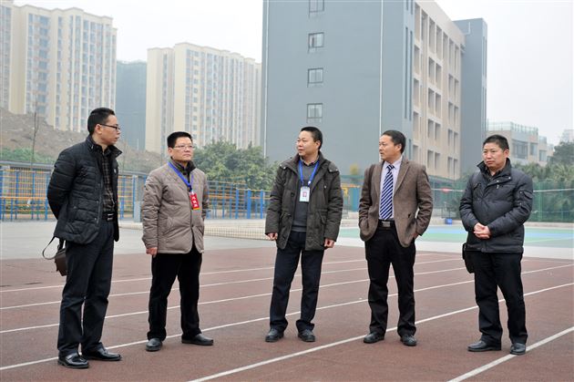 绵阳盐亭中学到棠外参观交流