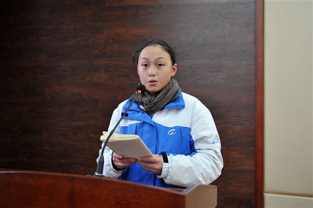 棠外召开初2014级学生会楼层自主管理总结大会