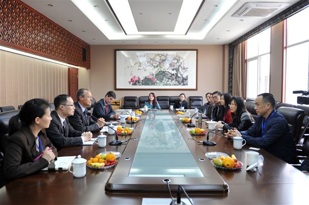 新西兰友好学校校长访问团赴棠外进行教育交流