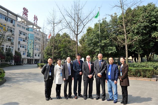 新西兰友好学校校长访问团赴棠外进行教育交流
