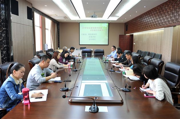 棠外音乐教研组组织三校音乐教师进行国家二级课题研究 