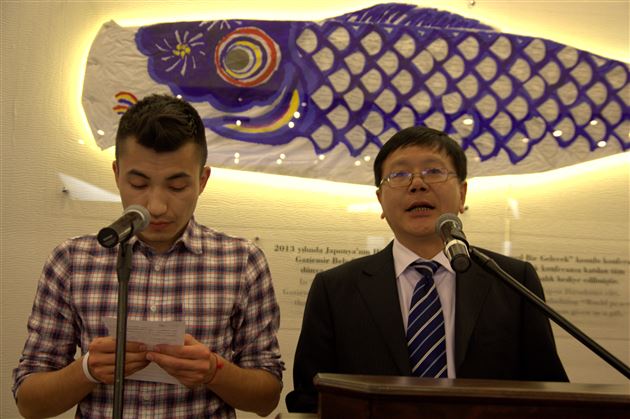 开幕式上双流县教育局钟书记致辞