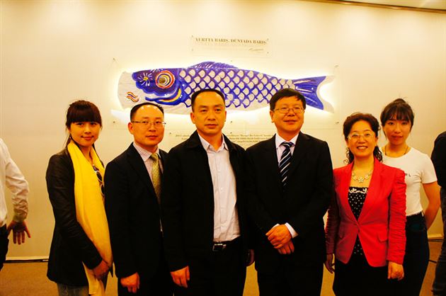 开幕式上成都双流代表团合影