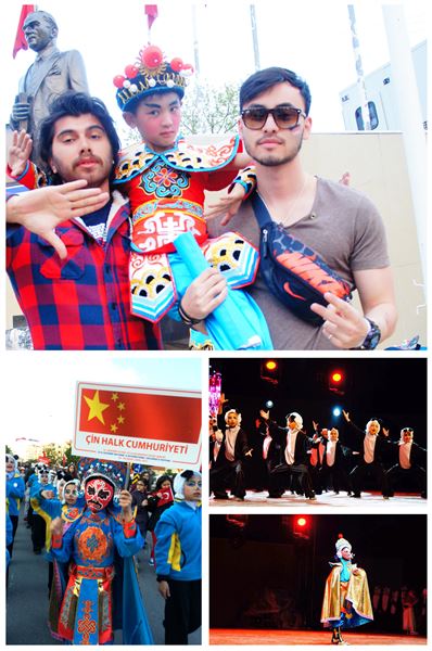 节目展演：《功夫熊猫》、《川剧变脸》