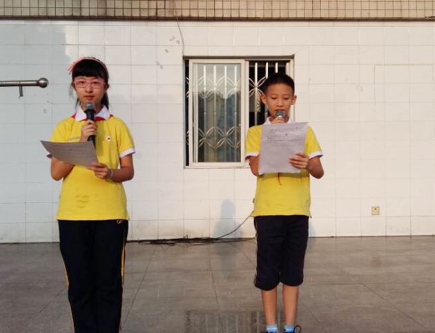 我为人人，人人为我——记棠外附小六（3）值周班级学生校内实践活动