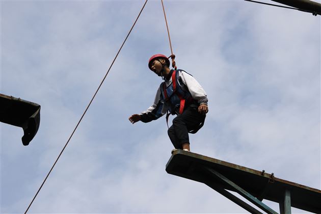 团结奋战见青春，知行合一展笑颜——记棠外国际班2015-2016学年度第一次社会实践活动