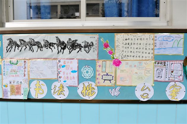异彩纷呈的班级文化墙——棠外初中部2015年班级文化建设评比揭晓