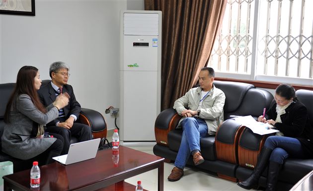 韩国崇实大学访问团莅临棠外参观交流