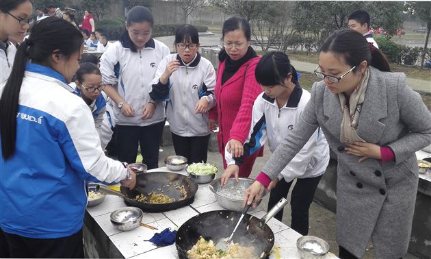 棠外初2014级综合社会实践活动系列报道（2）