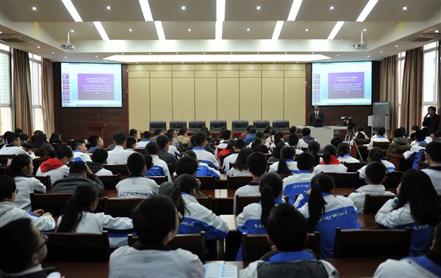 关注学生职业规划，分享考试评价体系——国际考试业协会（ATP）总裁William G Harris博士到棠外作专场讲座